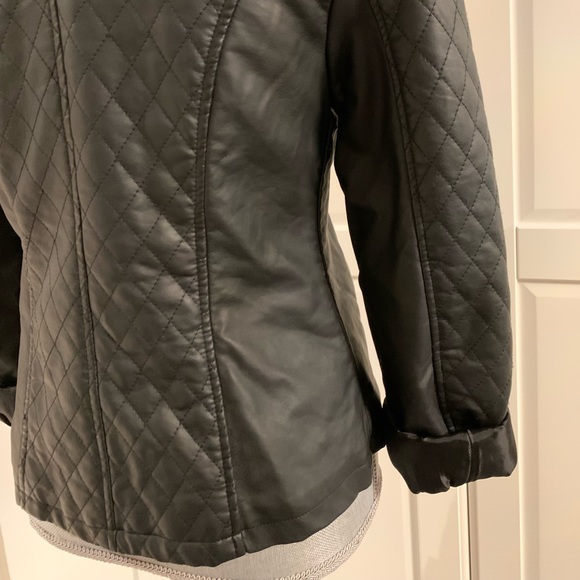 Faux Leather Jacker - Picture 9 of 9